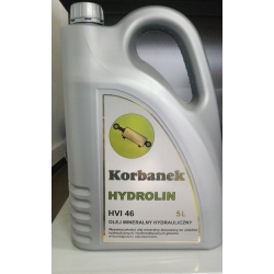 Olej mineralny hydrauliczny HYDRATEC HVI 46 - 5 litrów