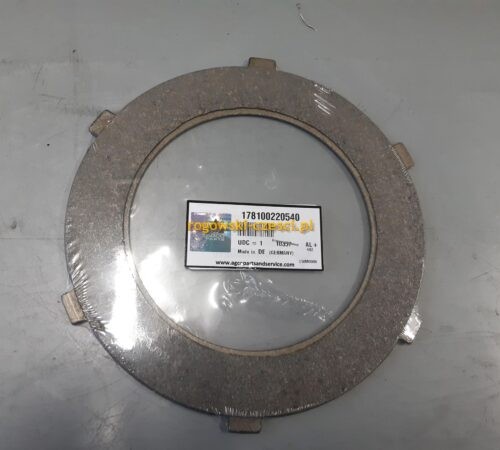 Tarcza cierna Wom 178100220540