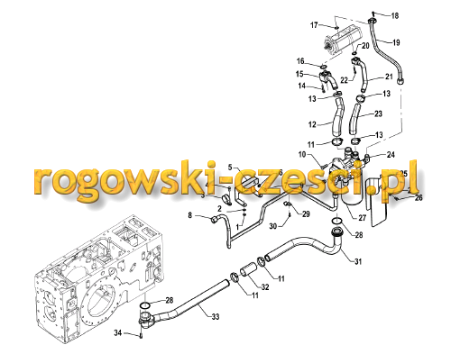 Filtr oleju hydrauliki ASP5S58101149 Arbos
