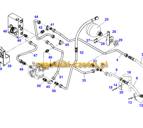 Akumulator hydrauliczny Fendt 1,4l F339302150100