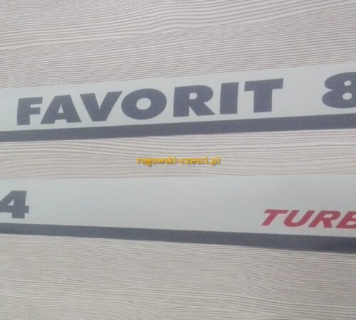 Naklejka na maske Fendt 824 Favorit Turboshift