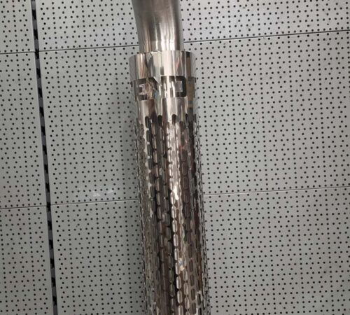 Tłumik ze stali nierdzewnej Fendt 900 COM3